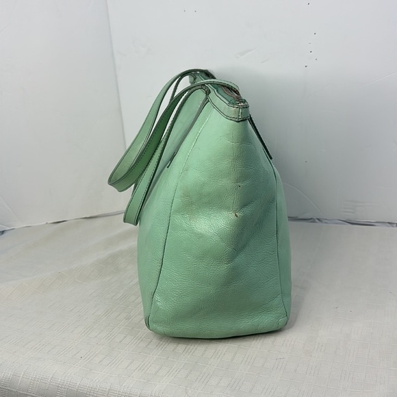 Fossil Emma Tote in light Green/Silver - Picture 2 of 10
